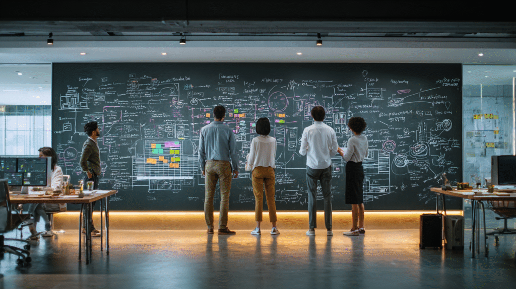 employees experimenting and learning to build transformation capability